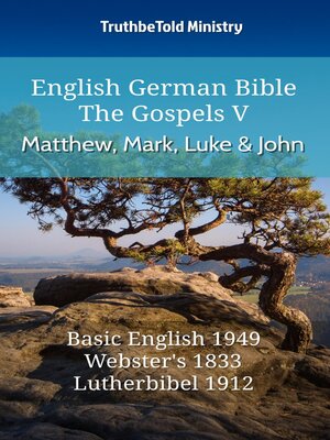 cover image of English German Bible--The Gospels V--Matthew, Mark, Luke and John